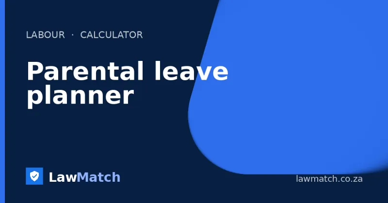 Parental leave planner