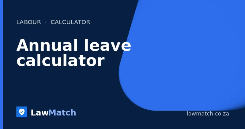 Annual leave calculator