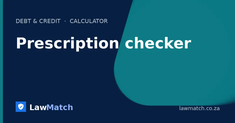 Prescription checker