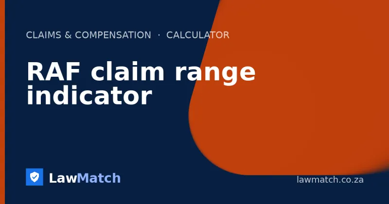 RAF claim range indicator